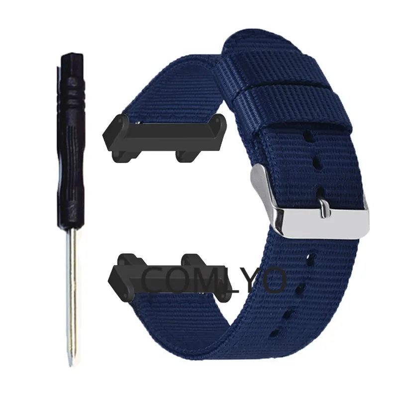 para Xiaomi Amazfit T-rex Cinta Relógio Inteligente Fivela de Lona de Náilon Pulseira para Amazfit t Rex Protetor de Tela Acessórios - Image 6