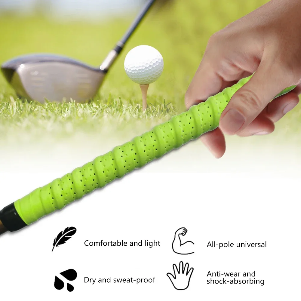 Golf Grip Wrapping Tape Premium Golf Club Grip Wrapping Tape Sweat-absorbing Overgrip for Anti-slip Solution for Performance