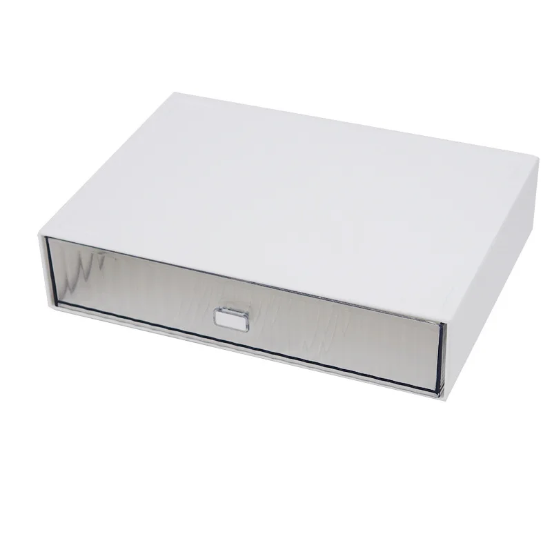 Striped Drawer Storage Box Desktop Cosmetic Organizer Box Free Combination Multiple Layers Stacked Jewelry