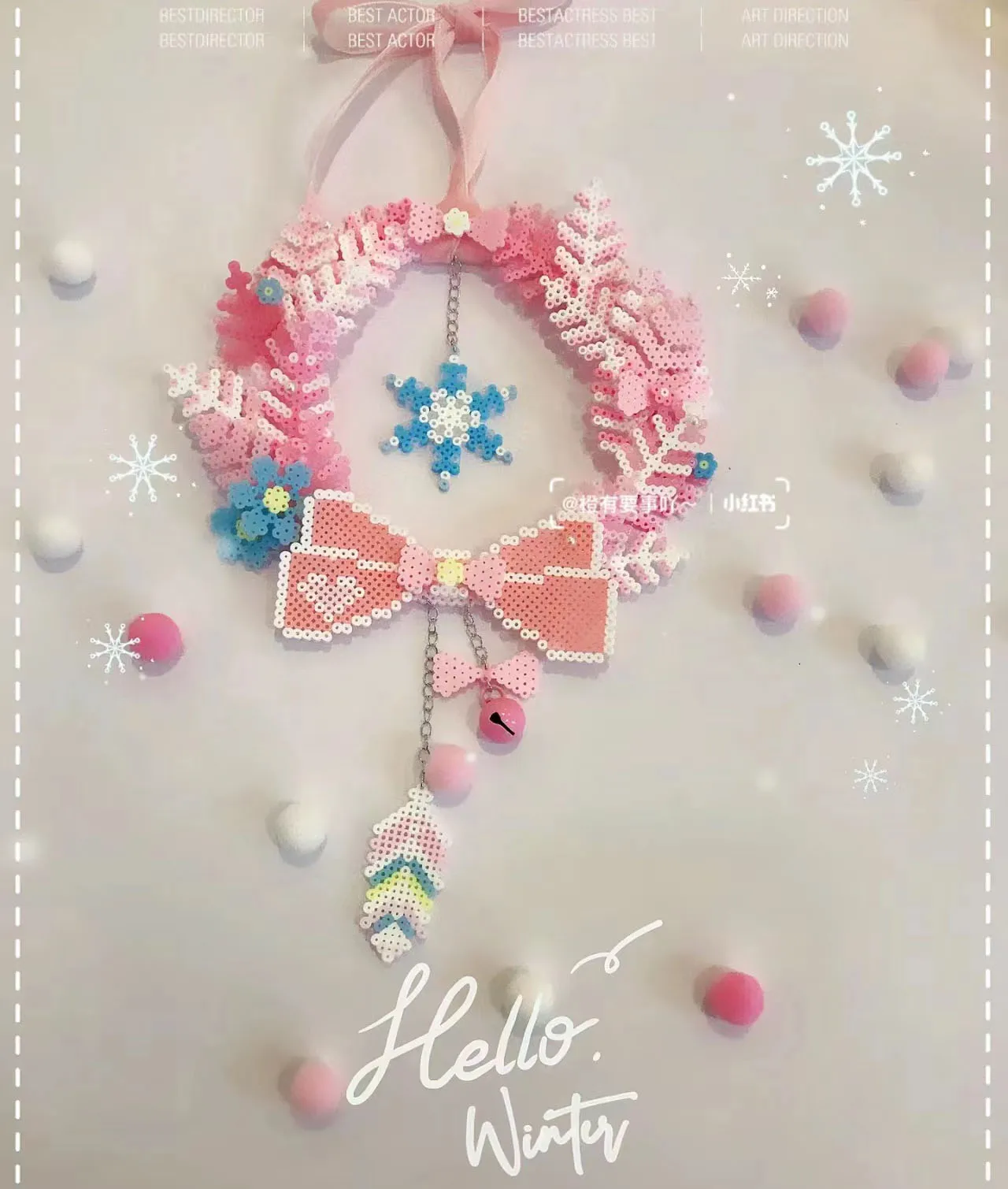 Bead Art Perler Bead Cherry Blossom 15000pcs Mini Hama Beads 500