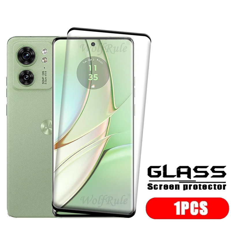 Pack of Tempered Glass Screen Protectors - 9H Full Cover, Curved Design