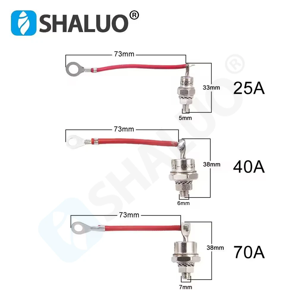 5 Coppie Diodi Raddrizzatori 25A 1200V - Per Ricarica Batterie, Convertitori E Alimentatori - Foto 5