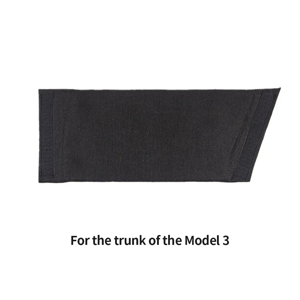 For Tesla Model 3 Y Rear Trunk Organizer Side Storage Divider Back