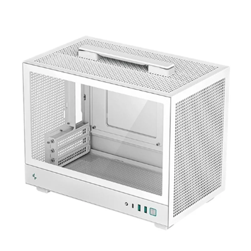 Deepcool CH160 MINI-ITX Handheld PC Case Computer Portable Type-C Tempered Glas Dual USB3.0 For 40 series graphics cards Chassis pc case pc chassis mini itx desktop case