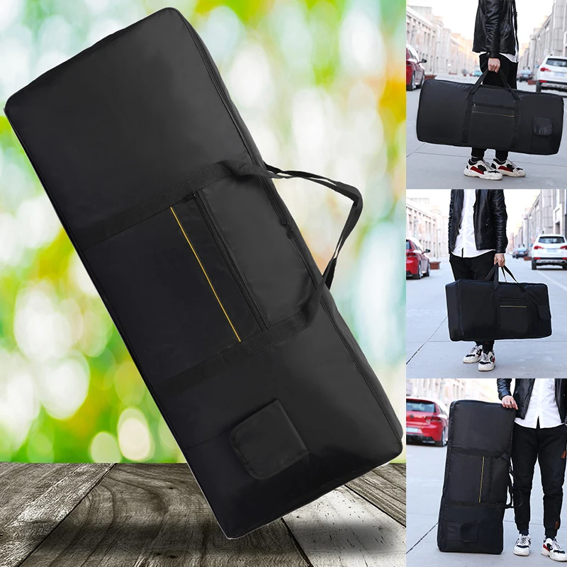 Padded Carry Case Electronic 88-key Piano Case Waterproof Universal Keyboard Thick Bag Black 4
