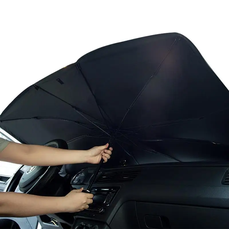 

Автомобильный зонт для лобового стекла солнцезащитный козырек отражает УФ-лучи и Защищает приборную панель от вращения на солнце интерьер автомобиля
