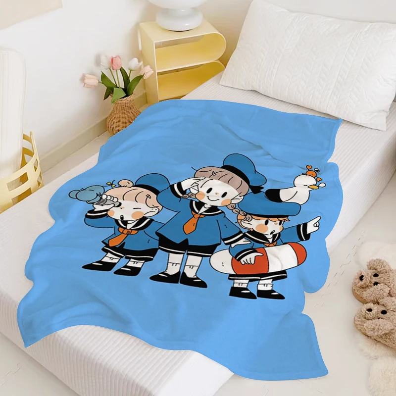 

Hayashi Uki King Size Blanket Sofa Winter Double Bed Blankets Microfiber Bedding Warm Knee Fluffy Soft Fleece Camping Custom Nap