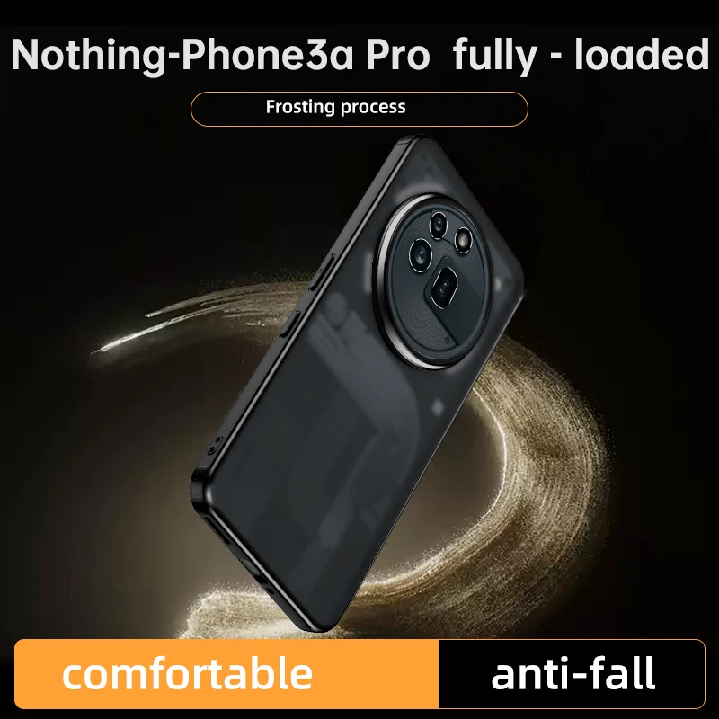 Enhanced Matte & Clear Armor Shockproof Case with Military-Grade Protection