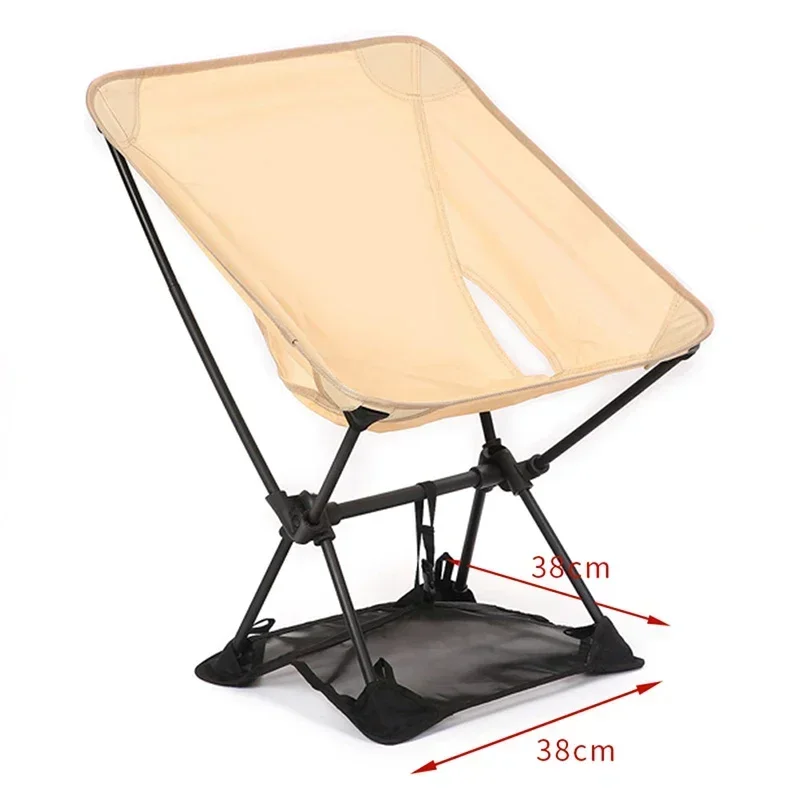 

1Pcs Anti-Collapse Mat Without Chair,Backpacking Picnics Collapsible Lightweight Prevent from Sinking for Camping Folding Chair