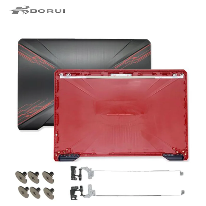 Écran LCD pour ASUS FX80G FX80 FX504 FX80GD FX504G FX504GD, nouveau pc portable, couverture arrière/lunette avant/repose-paume/boîtier inférieur/charnières LCD 8