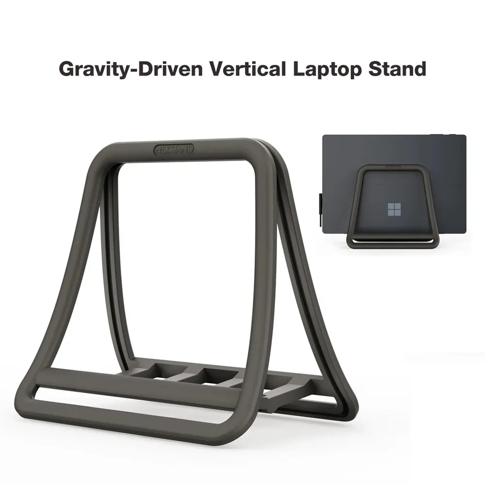 유니버설 수직형 노트북 스탠드 접이식 태블릿 데스크탑 스탠드 맥북 에어 프로 아이패드 레노버 델 지원 홀더