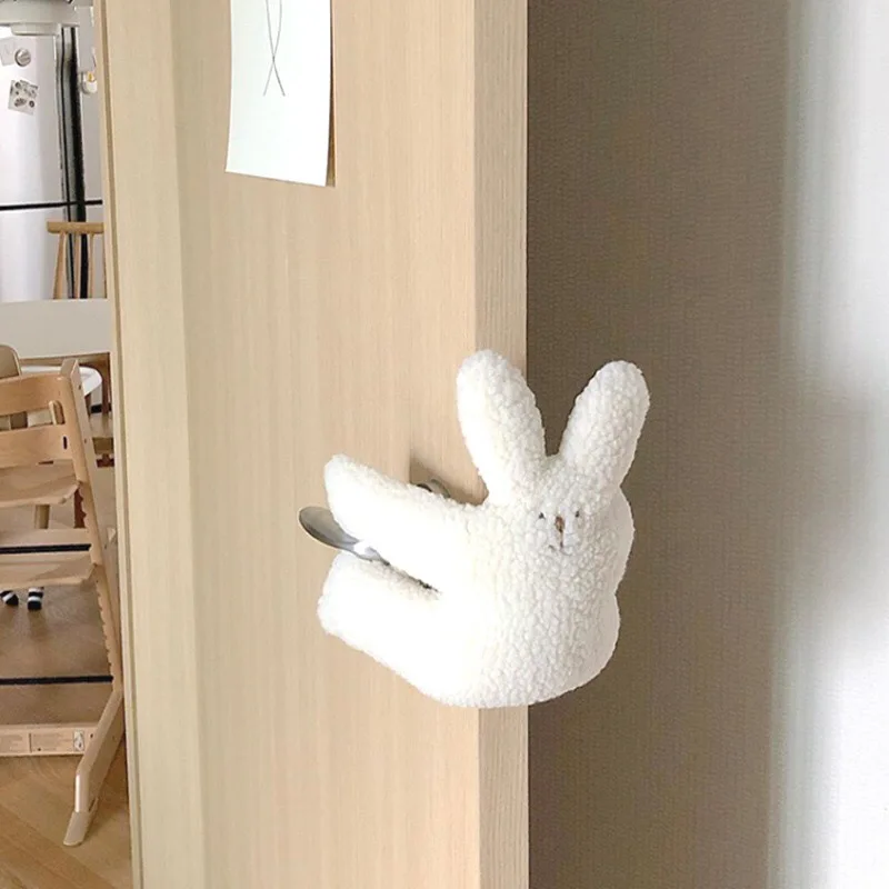 Baby Safety Door Clip For Children Protection Cartoon Shape Security Cabinet Locks Door Clip Kids Finger Safe Soft Door Stopper