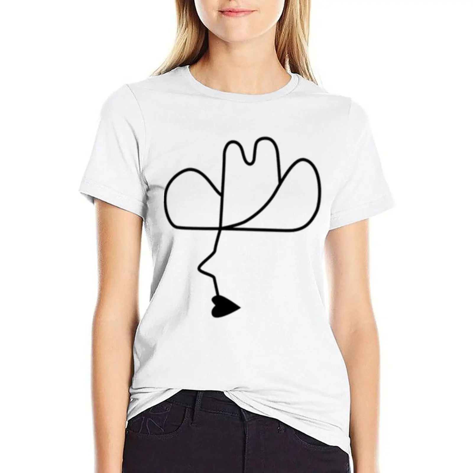 

AllahLas Calico T-shirt shirts graphic tees oversized Short sleeve tee Women's t-shirt