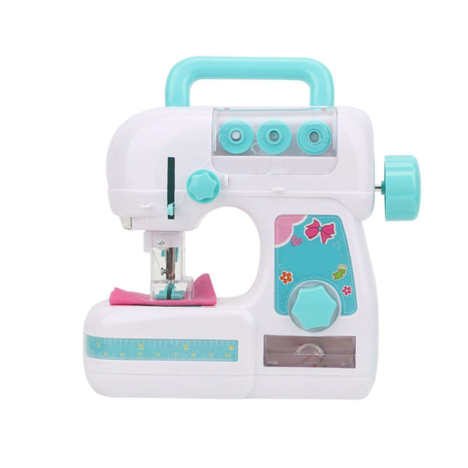 ZK20 Electric Medium Size Sewing Machine Toys Educational Interesting Toy for Girls Children 6