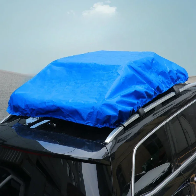 Waterproof Car Roof Rack Cover 210D Oxford Cloth 170/190/230/270x145cm Off-Road SUV Automobile Roof Luggage Cargo Bag Rain Cover