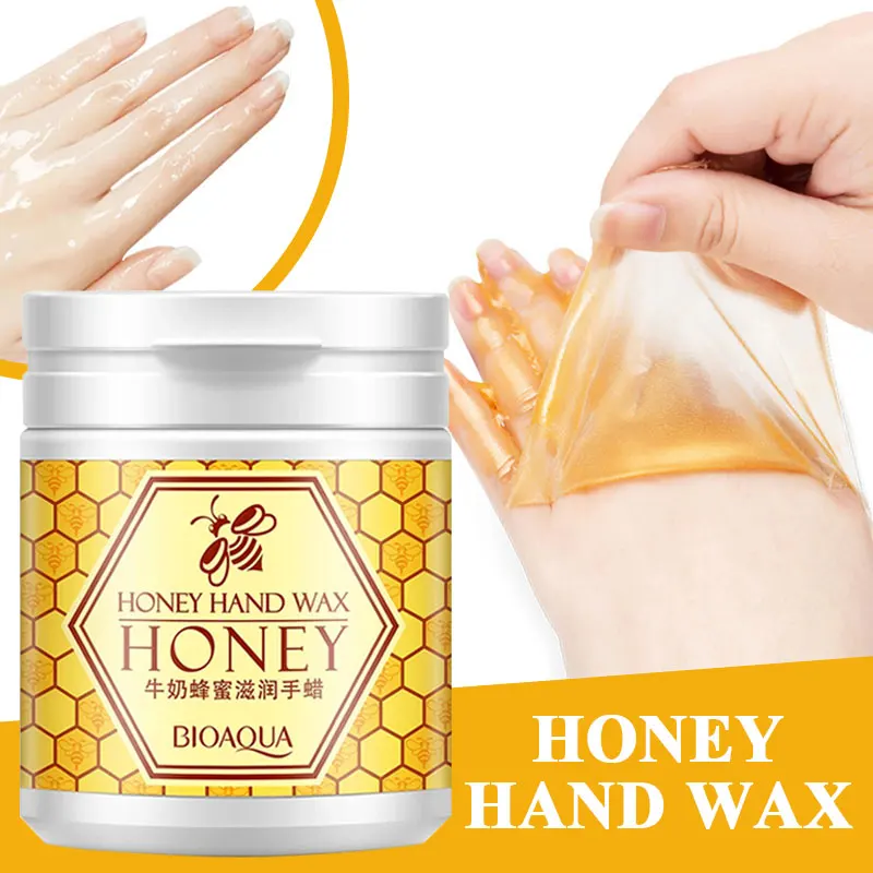 

Hand Wax Whitening Moisturizing Repair Exfoliating Calluses Filming Anti-Aging Anti-Drying Honey Serum Nourish Skin Care 170g