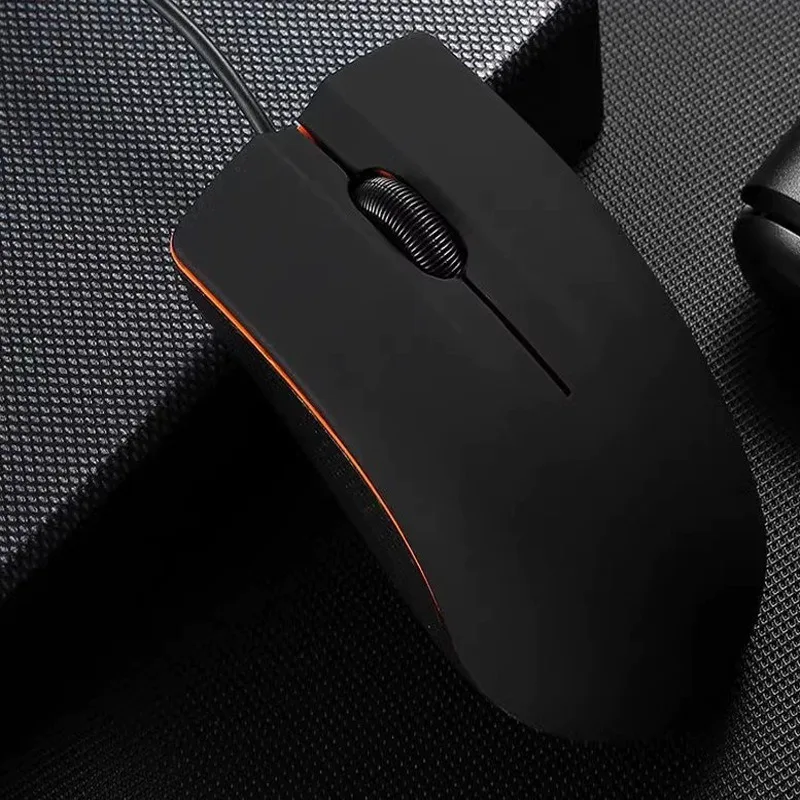 USB 3D 유선 마우스 광학 1200 DPI 게임용 마우스 노트북 노트북 PC 데스크탑 컴퓨터용 Macbook 울트라 씬