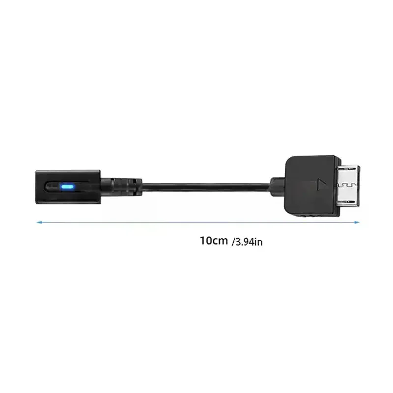 Vita1000 컨트롤러 충전 어댑터 유형 C LED 변환 코드 P S Vita1000 콘솔 파워용 1/3Pcs PD USB C 케이블