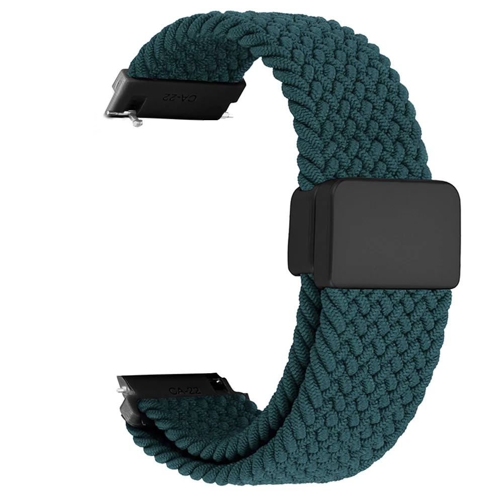 Premium Magnetic Buckle Nylon Strap in 20-22mm Size