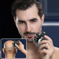 Electric Shaver 7D Floating Cutter Head Base Charging Portable Men Beard Trimmer Clipper Rechargeable Bald Head Electric Razor 2