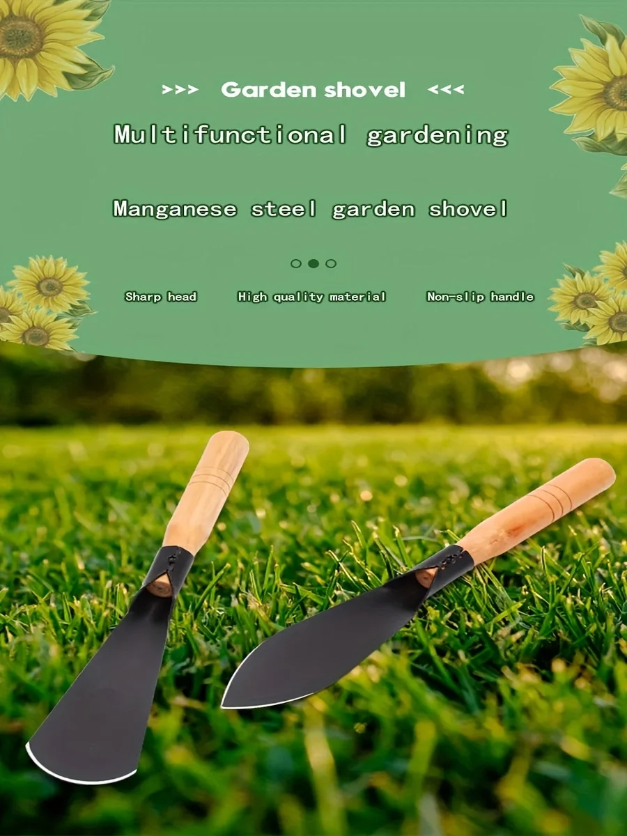 Multifunctional Garden Shovel - Portable Tool for Weeding Digging and Planting