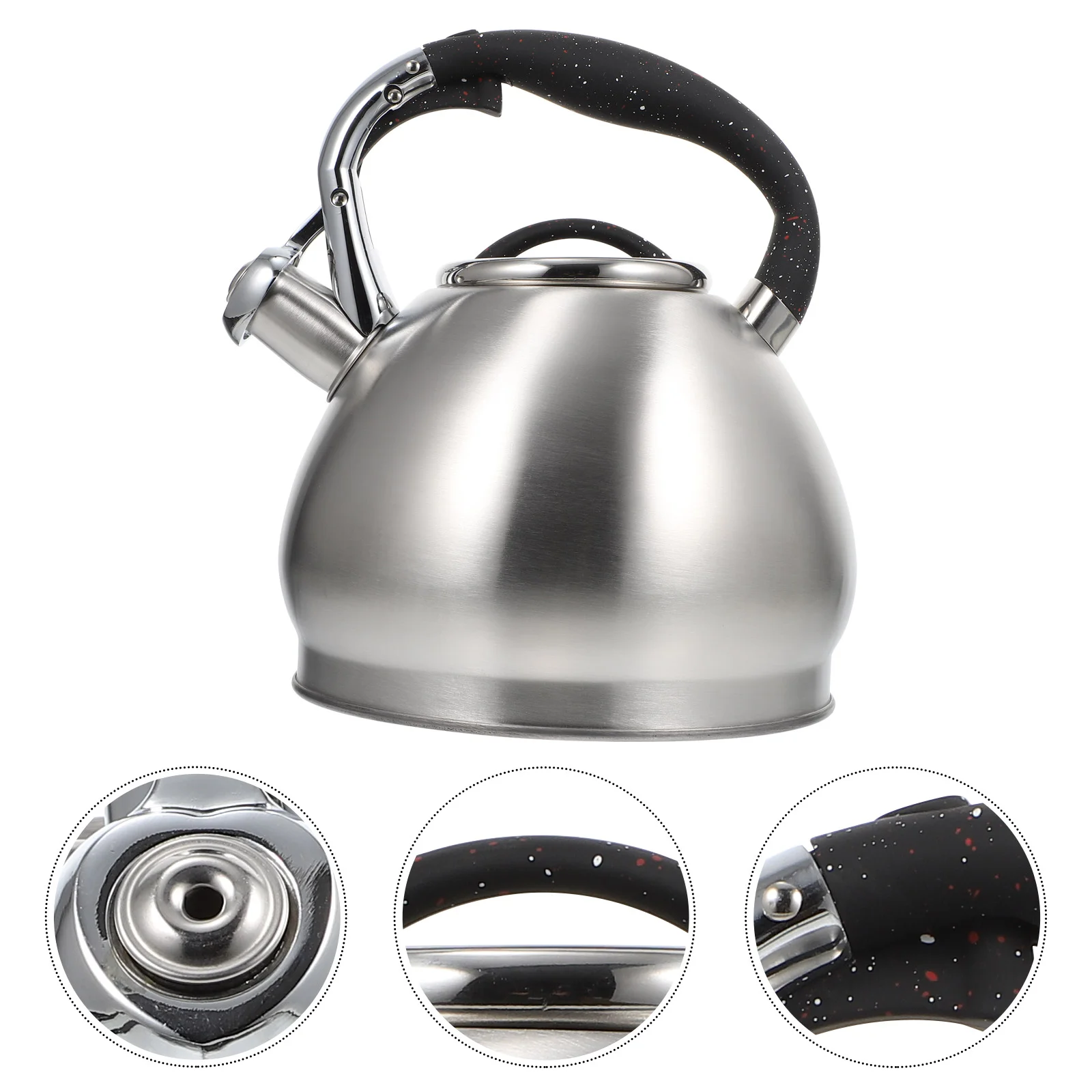 Durable Gas Cooker Kettle Stainless Steel Teakettle Kitchen Teakettle