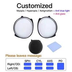 Enhanced VR Prescription Lens Kit with Magnetic Anti-Blue Light Feature (Anti-blue Anti-glare)