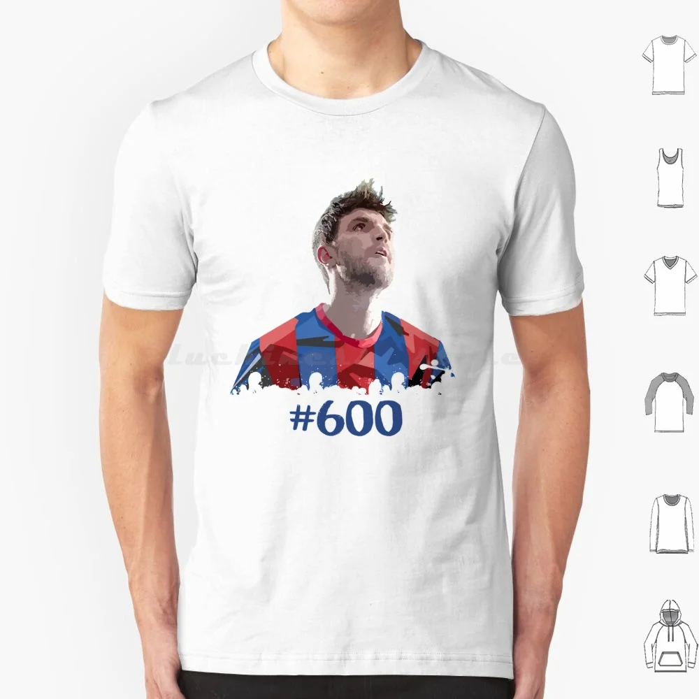 #600 Calciatore T Shirt Big Size 100% Cotone Leo Lio Leonel Messsi Ronaldo Cristiano Goals 600 Goal Football Football Ball
