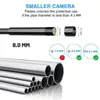 Hook Magnet Side View Mirror Protective Cap Set for 5.5mm 8mm Lens Endoscope Camera Borescope Accessories with Screw Thread 4