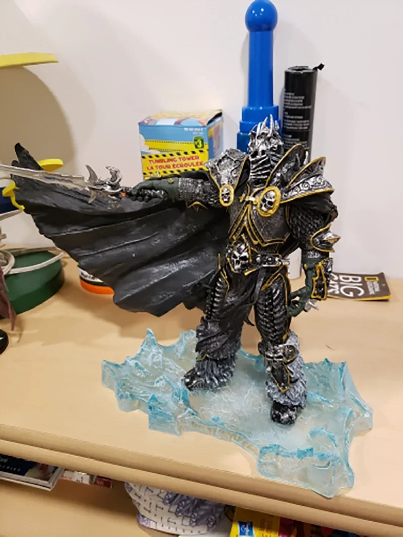 WOW Charakter FALL OF THE LICH KING ARTHAS ACTION FIGURE World of Warcraft Spielperipheriegeräte DC Lich King Illidan Anime Figuren – Detail 4