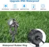 8LEDS 3000K Outdoor Spotlight Landscape Decoration IP65 Waterproof Garden Light for Tree 220V Pathway Yard Lawn Ground Spotlight 5