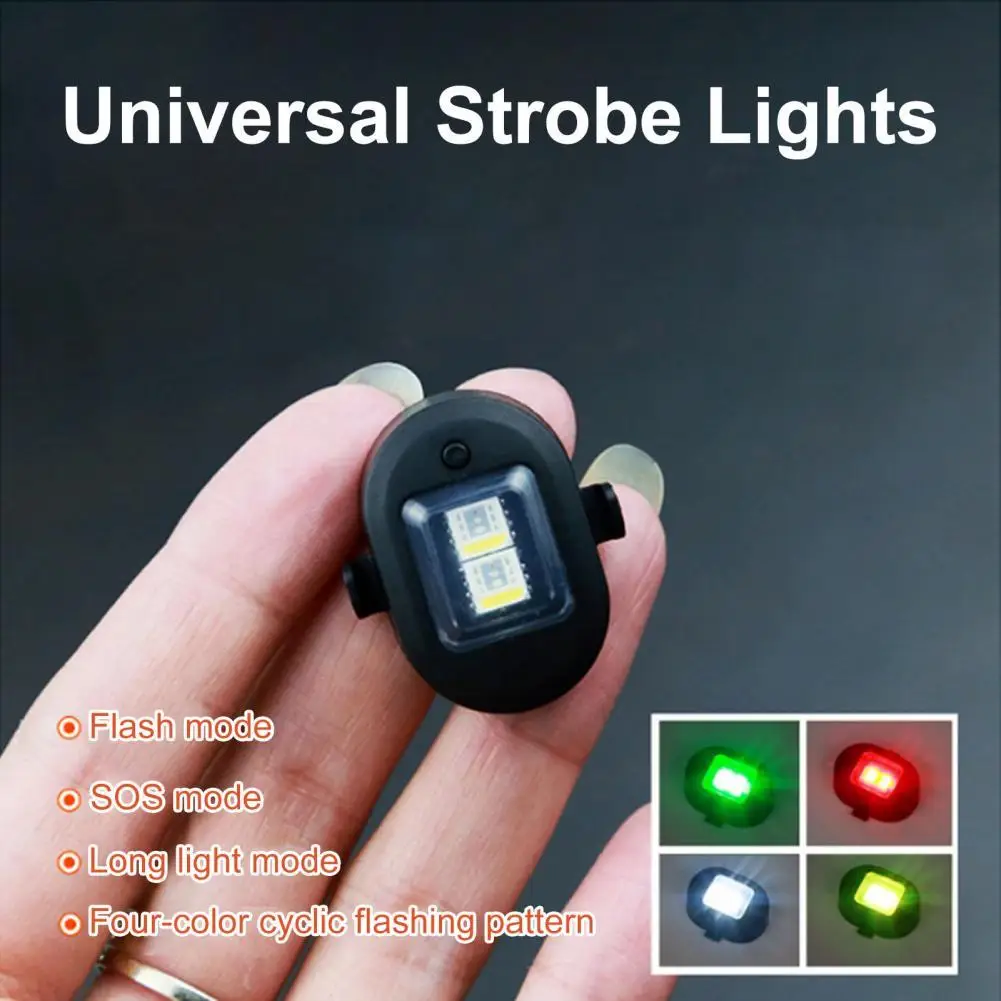 

Strobe Light Multifunctional USB Charging Modification High Brightness Night Flying Drone Warning Light for Motorcycle