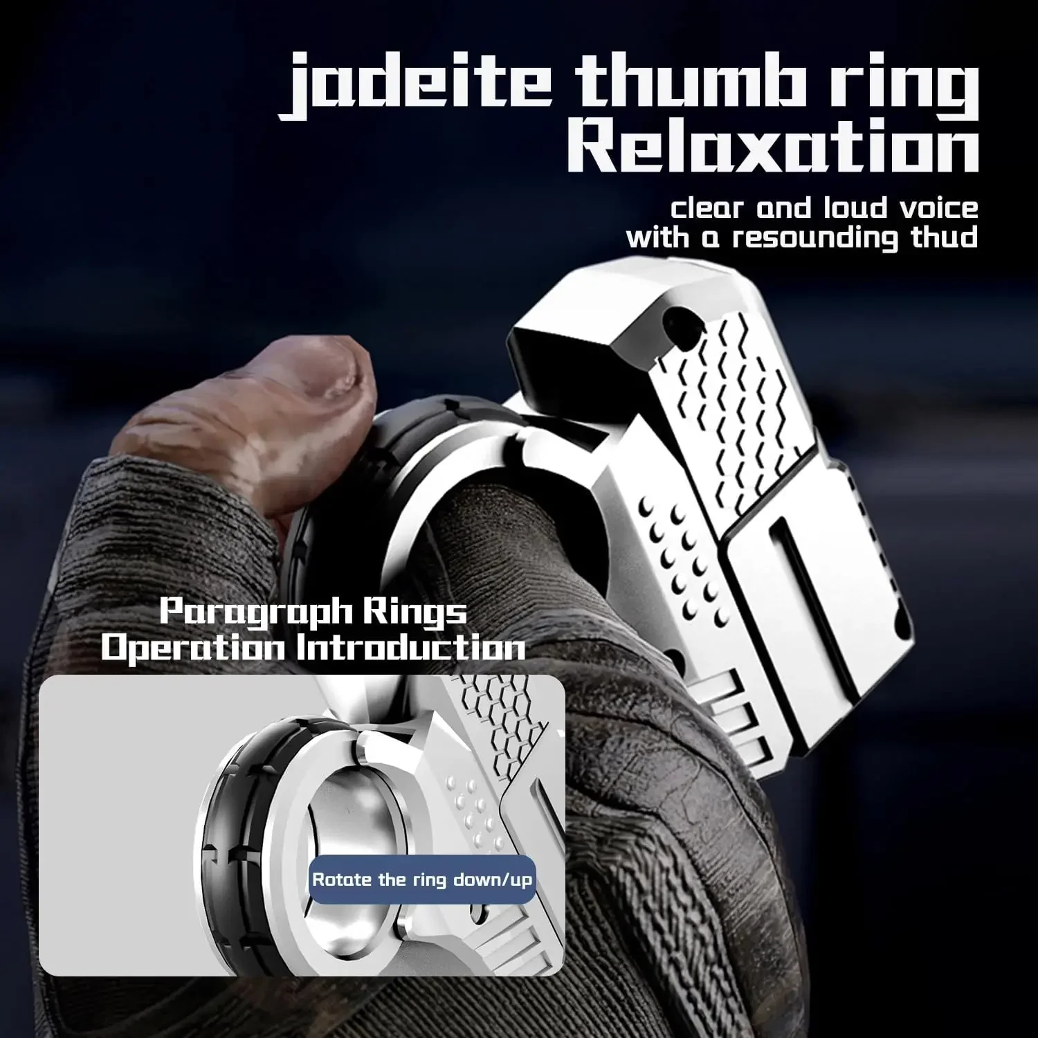 Decompression Toy Agent Golden Finger Shell Throwing Gun Toy Decompression Mini Metal Launcher Birthday Gift