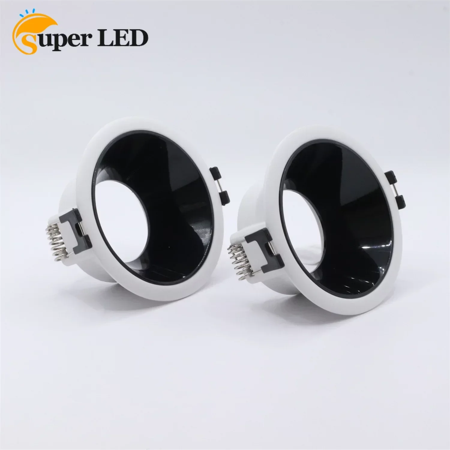 

JOYINLED LED Recessed Ceiling Panel Down Lights Lamp Fixture Aluminum Alloy Cut Hole 75mm