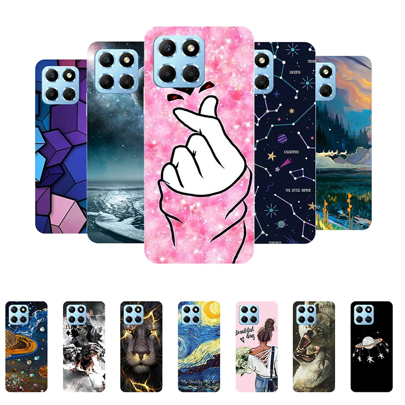 Custodia Per Honor X8 5G Cover Honor X 8 5G Cover Posteriore In Silicone Morbido Per Honor X8 5G Vne-N41 Custodia Per Telefono Honorx8 5G Funda