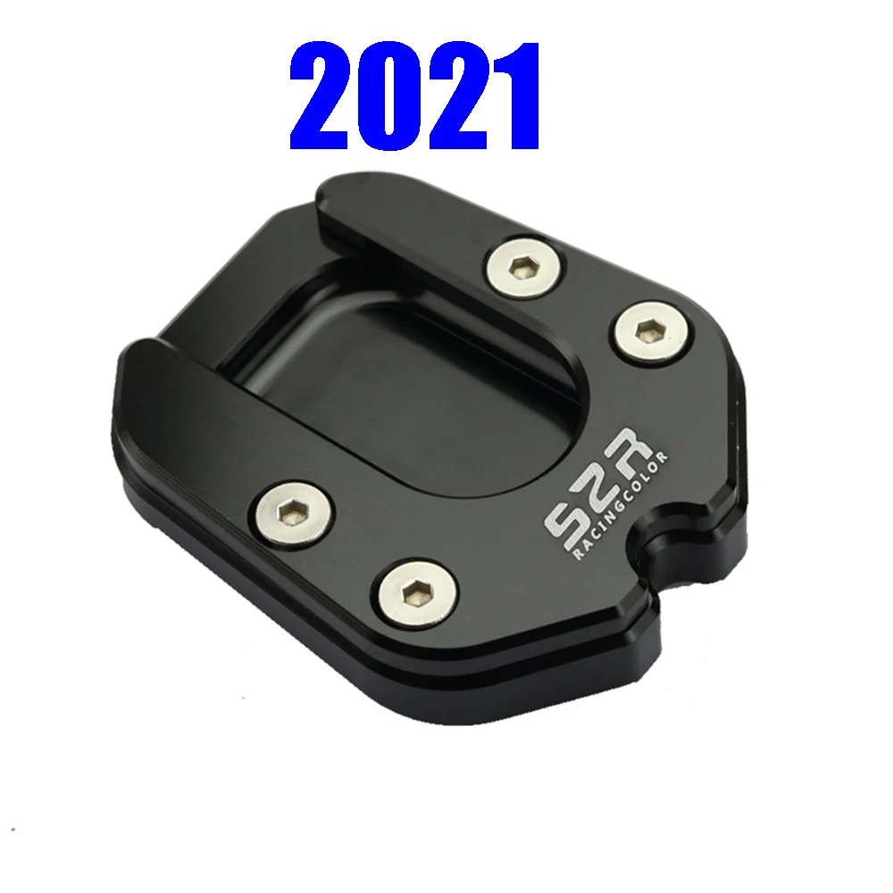 ZNCOJL Moto Elargisseur De Bequille Plaque De Support Pour CFMOTO 800MT 800 MT Béquille Sidestand Extension Agrandisseur Pad CNC En Aluminium Moto Accessoires (Couleur