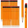 1/5/10Pcs HB Yellow Holder Sketch Pencil Wooden Lead Pencils Childrens Writing Pencils Office Painting Drawing School Stationery 1