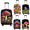 Fantasy Mushroom Frog Print Luggage Cover Traveling Accessories Elastic Suitcase Protective Covers Anti-dust Trolley Case Cover 1