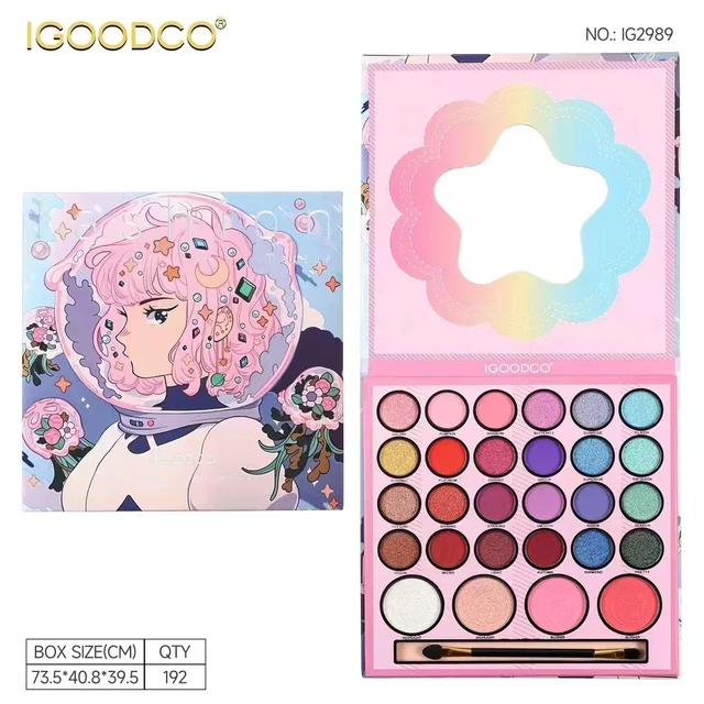 Neutral Eyeshadow Palette 40 Color Highly Pigmented Eye Shadow Cosplay  Makeup Kit Matte Shimmer Metallic Eye Shadow Pallet Sets - AliExpress