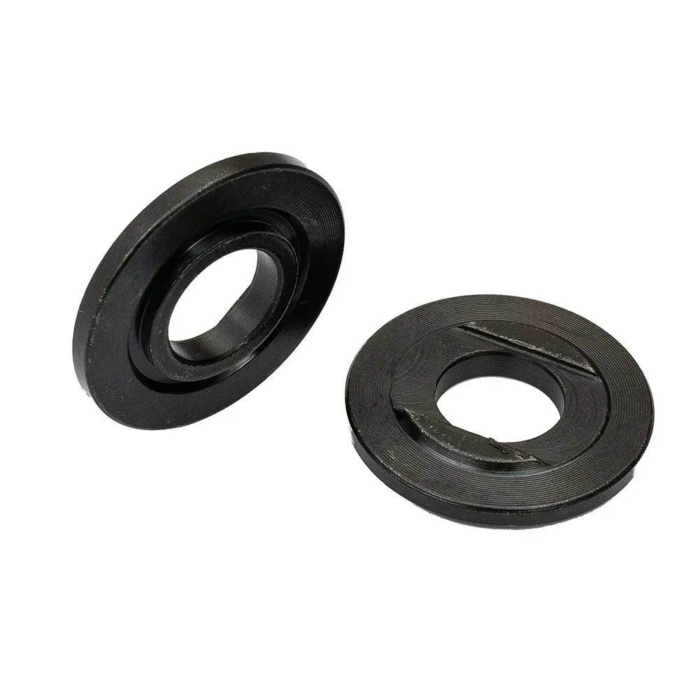 M14 Angle Grinder Bottom Platen 2Pcs Set 2*16mm Thread Replacement Angle Grinder Inner Flange Nut Set Power Tool Accessories