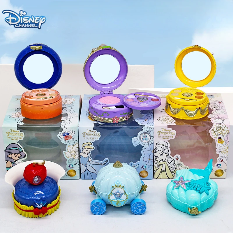 Disney Kids princess Baby Girl Elsa Princess Makeup Toy Fashion Toys Set