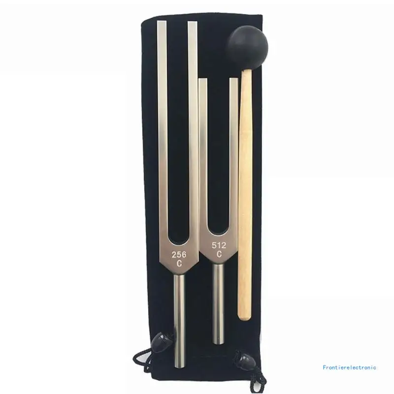 Aluminum Sensory Tuning Forks 256Hz 512Hz for Sound Healing Therapy Aluminum DropShipping