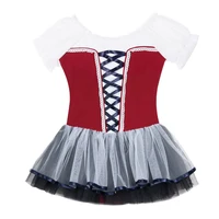 Girls Ballet Dress Puff Short Sleeve Ballet Tutu Dress Kids Ballet Leotard Dress Birthday Dress up Girls Dance Costume Dancewear - Image 6