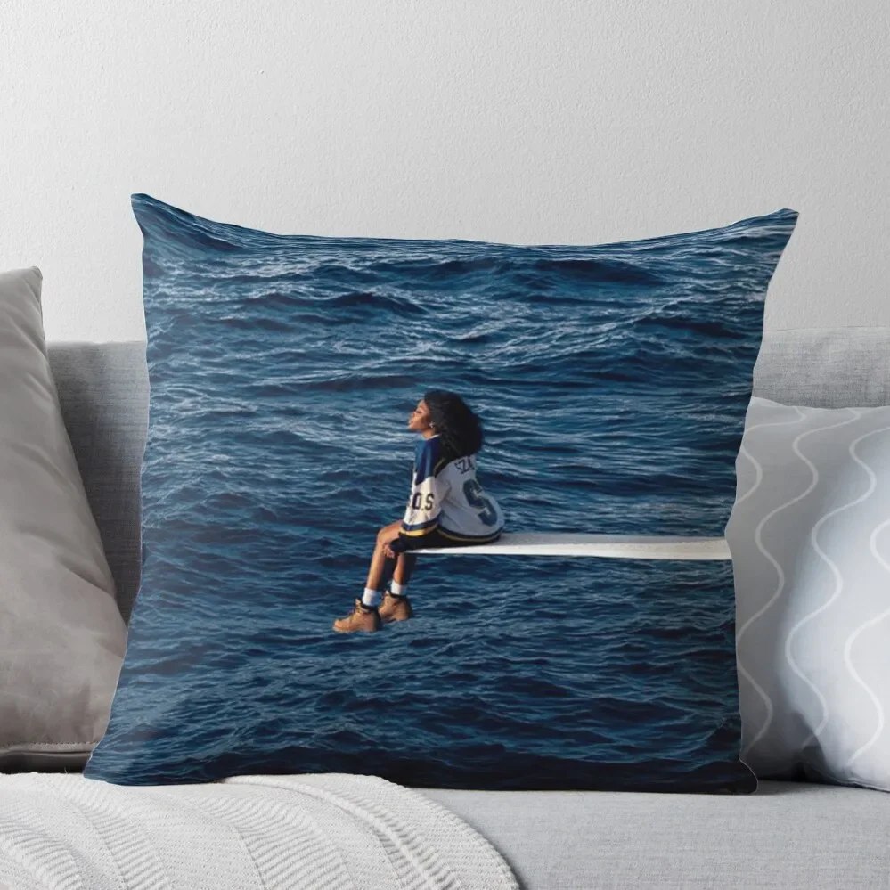

SOS SZA Albums Cover Throw Pillow Cushion Cover For Sofa Christmas Covers