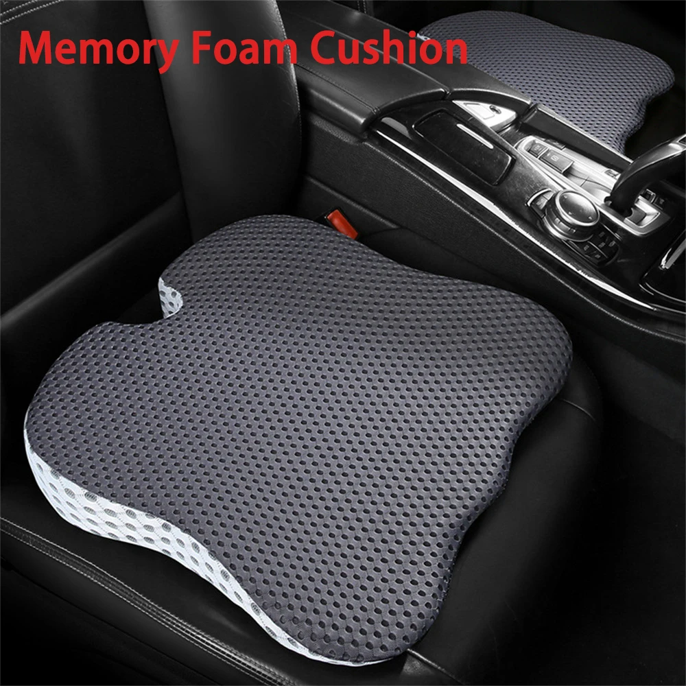Memory Foam Seat Car Seat Support Wedge DERCLIVE Auto Seat Cushion