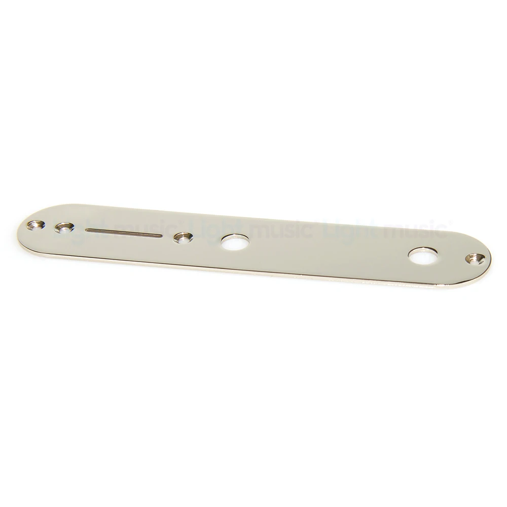 Electric Guitar Control Plate 1 Piece Nickel Chrome Color for Tele Guitar Electric Repair Replace Guitar Accessories