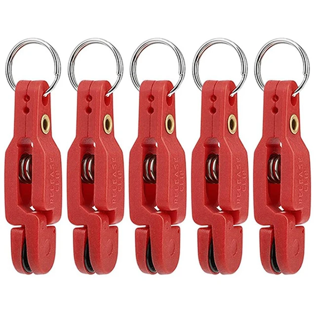 5 Pcs Heavy Tension Snap Release Clips Outrigger Line Clip For