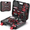 Eastvolt 218-Piece Household Tool Kit, Auto Repair Tool Set, Tool Kits for Homeowner, Plier, Screwdriver Set, Socket Kit 1