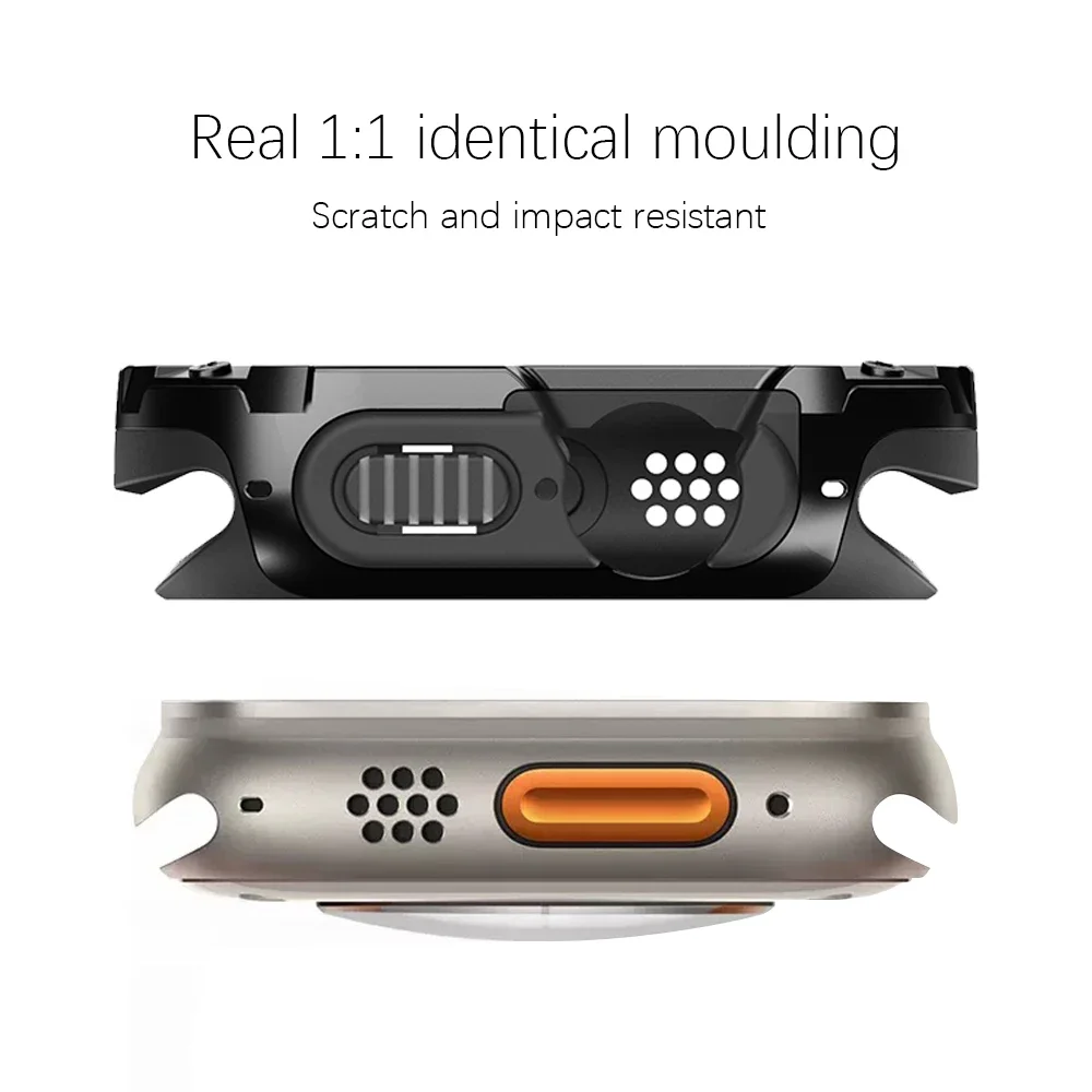  ġ ̽ Ƹ Ŀ, TPU + PC ȣ , ̿ġ Ʈ 2 ø 9 8 7 SE 6 5/4, 41mm, 40mm, 45mm, 44mm, 49mm