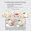 Cartoon Baby Pillow Children's U-shaped Travel Pillow Cotton Soft Baby Travel Car Children's Multi-functional Stroller Pillow 3